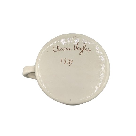 Norman Rockwell Coffee Mug 10oz Cup Asleep On The Job Hobby Artist Signed 1989 - Picture 3 of 4